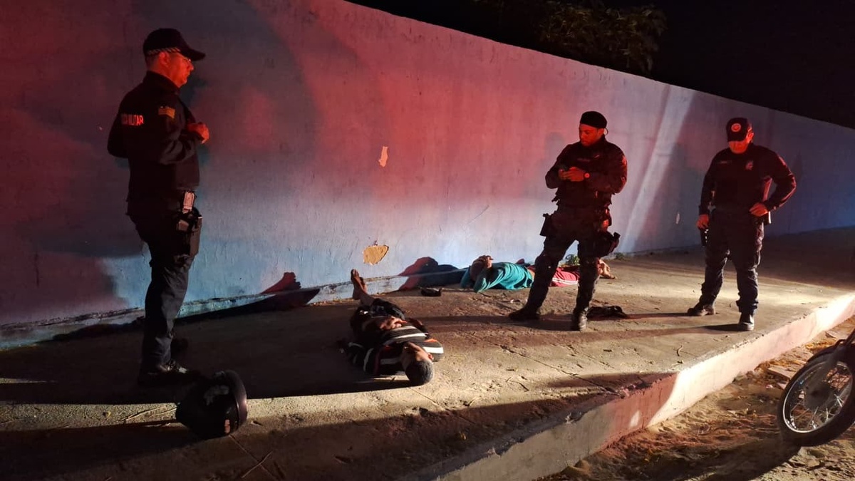 Dupla é presa com drogas após acidente e perseguição policial no Piauí