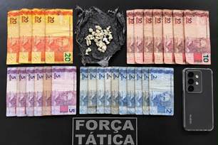 Dupla é presa com pedras de crack e dinheiro no interior do Piauí