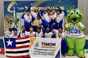Equipe de handebol de Timon vence Jogos Escolares Brasileiros