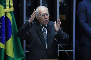 Ex-presidente José Sarney é internado com quadro de pneumonia (Foto: Lula Marques/Agência Brasil)