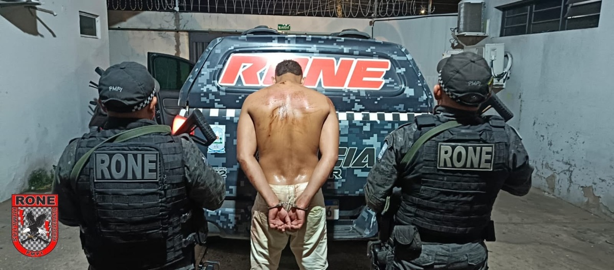 Homem é preso com arma artesanal e munições na zona Sul de Teresina