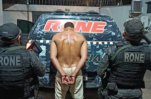 Homem é preso com arma artesanal e munições na zona Sul de Teresina (Foto: Divulgação)
