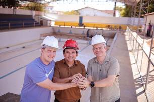 Obra de R$ 663 mil terá cobertura, aquecimento e estrutura para treinos, competições e iniciação esportiva