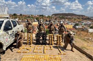 PM apreende cerca de 150 kg de maconha e outros entorpecentes no Piauí (Foto: Divulgação)