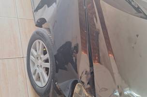 PM localiza carro envolvido em acidente que deixou um morto em Teresina (Foto: Divulgação)