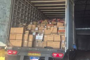 PM recupera carga de café avaliada em R$ 1,1 milhão entre PI e PE (Foto: Divulgação)