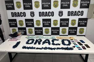 Polícia faz operação em ponto de armazenamento de drogas entre Teresina e Timon (Foto: Divulgação)