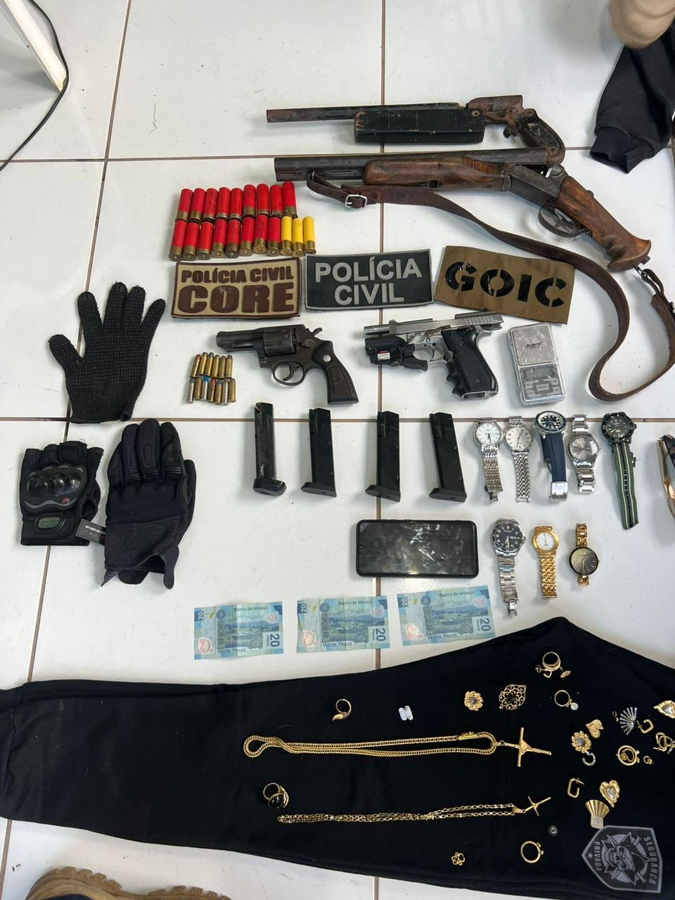 Polícia prende grupo criminoso que invadiu casas de condomínio em Teresina