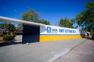 Prefeitura anuncia quadra e ensino integral na EMEF Estevam Belo para 2027