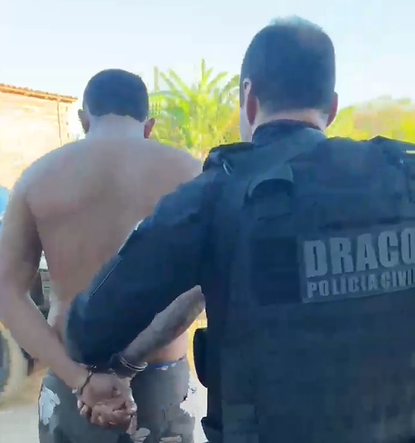 Suspeitos de tentativa de homicídio e de ameaçar policial são presos no Piauí
