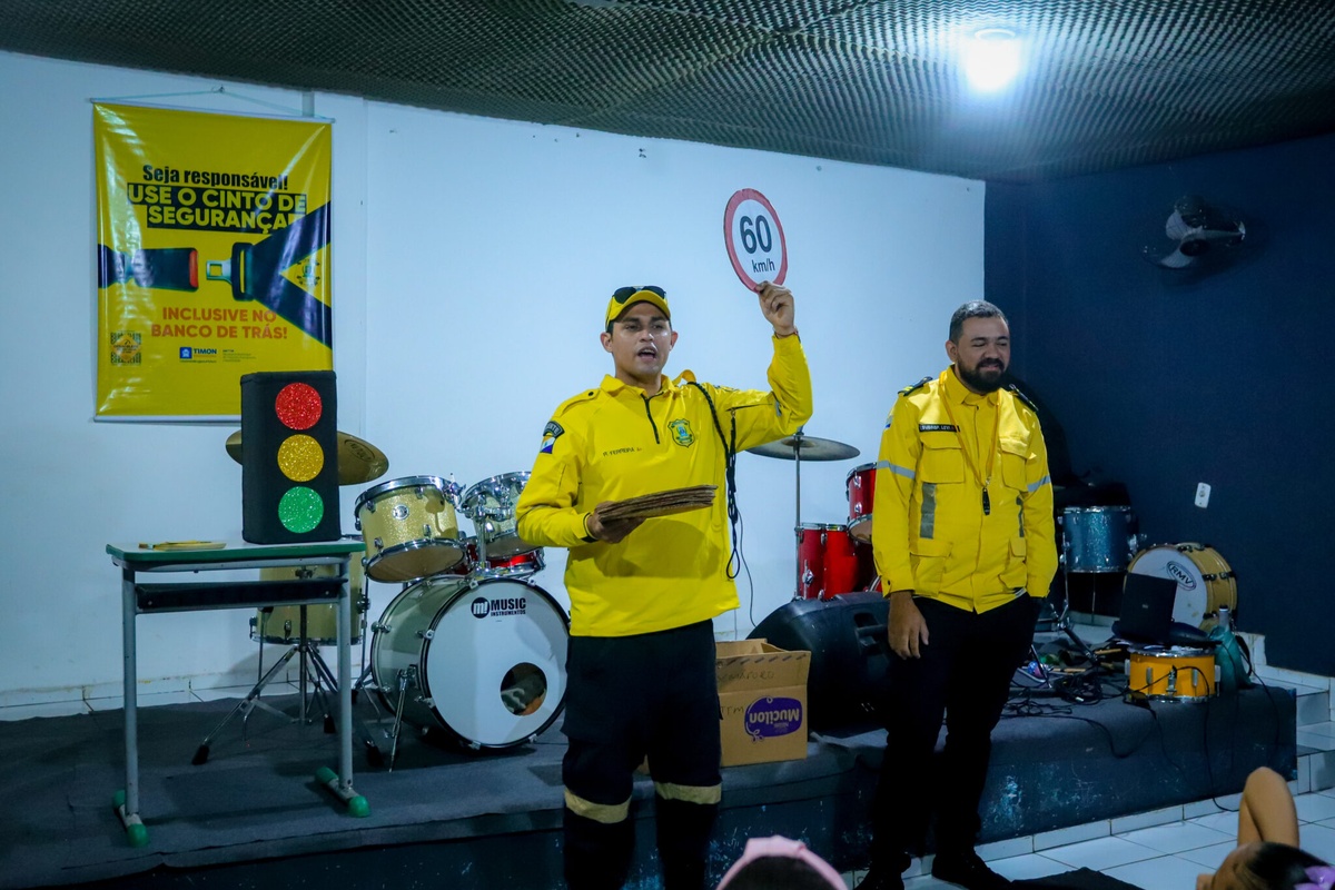 Timon inicia campanha de trânsito focada em futuros condutores